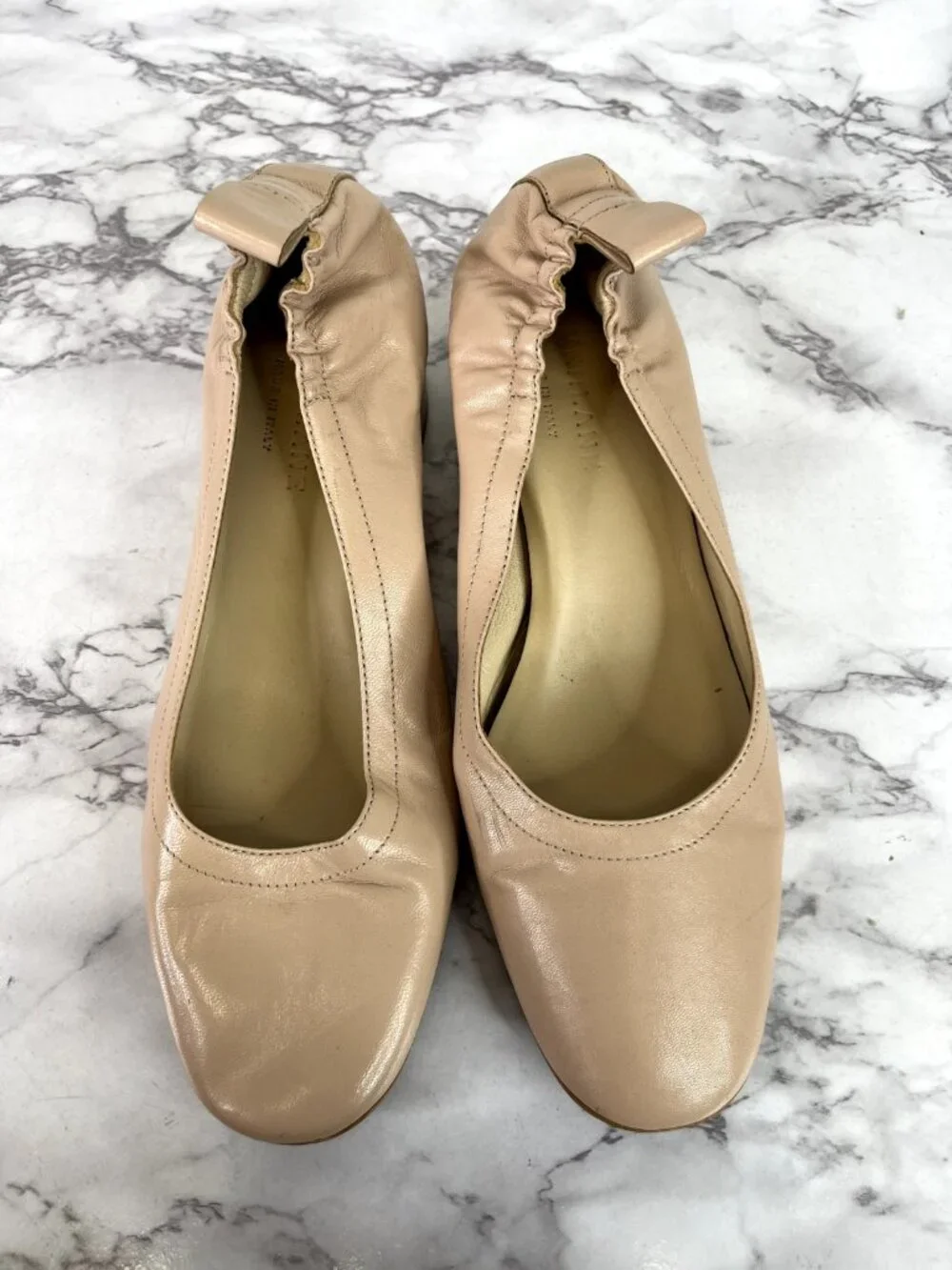Everlane Women's Pale Rose The Italian Leather Day Heel Sz 5